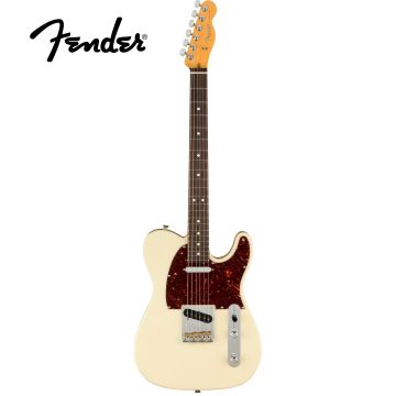 Chitarra elettrica Fender American Professional II Telecaster rw olympic white con custodia