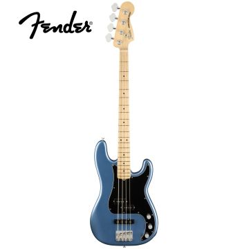 Basso Elettrico Fender American Performer Precision mn satin lake placid blue con borsa