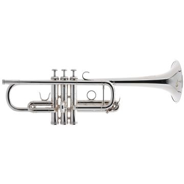 Adams C Master Series Tromba in Do silver plated