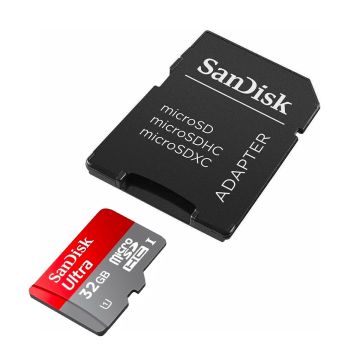 Sd Card Sandisk 32GB+Micro Sd Card SDHC 