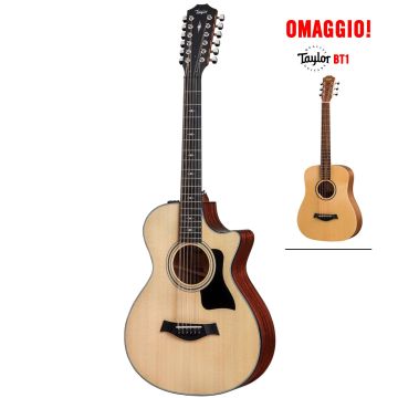 Taylor 352CE chitarra 12 corde con Chitarra Taylor BT1 in OMAGGIO!