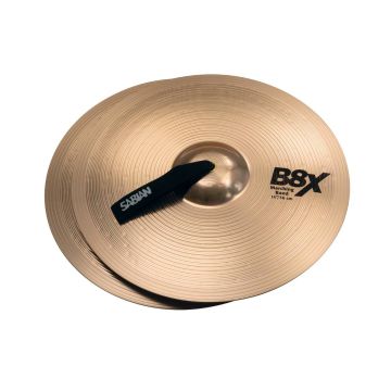 Coppia Piatti Sabian 14" B8X Band 41422X con manali