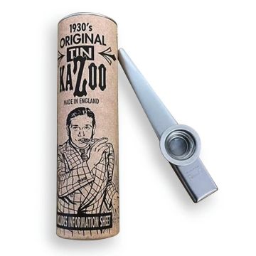 Kazoo 1930`S Original Tin silver