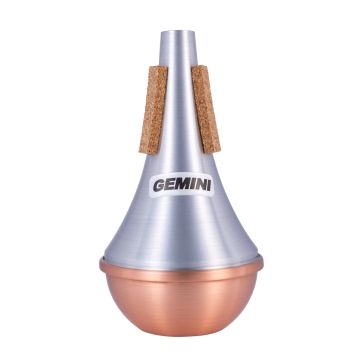 Sordina Tromba Tom Crown Gemini  lato inferiore in rame