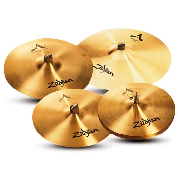 Set Piatti Zildjian 5 A 391 HH 14" Crash 16" 18" Ride 21"  