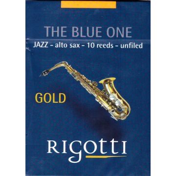 Ance Sax Alto Rigotti Gold n.3 M Strong 10pz