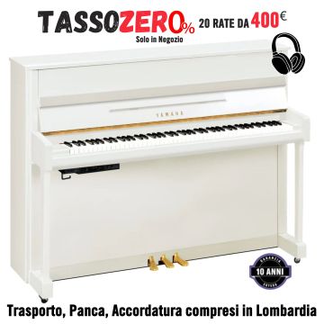 Yamaha B2 TC3 Transacoustic bianco lucido a.cm.113