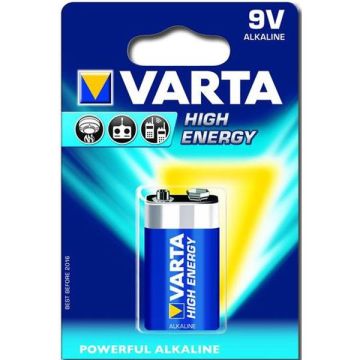 Batterie 9v Varta Energy alcalina blister