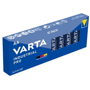 Varta AA Industrial Pro alcalina 10pz