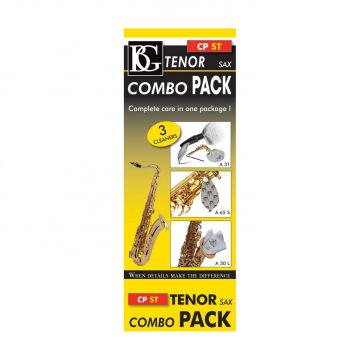 Set panni pulizia sax tenore BG COMBO PACK 