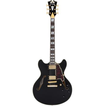 D'Angelico Excel DC solid black