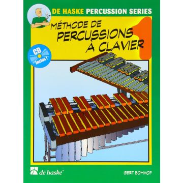 Mèthode de Percussions à Clavier 1 Gert Bomhof Book+Audio-Online Mallet Instruments 