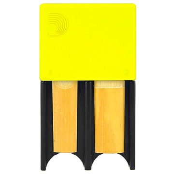 DAddario Woodwinds Reed Guard small yellow