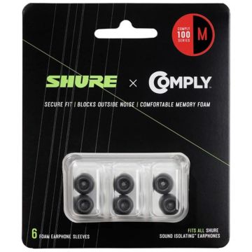 Inserto Shure EACYF1-6M in gomma auricolari SE/AONIC