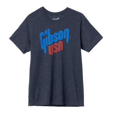 T-Shirt Gibson USA tee navy L