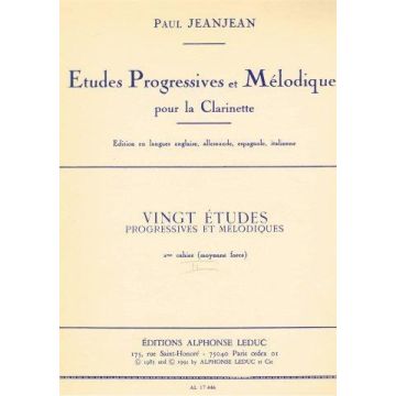 Jeanjean 20 Studi Progressivi e Melodici 2