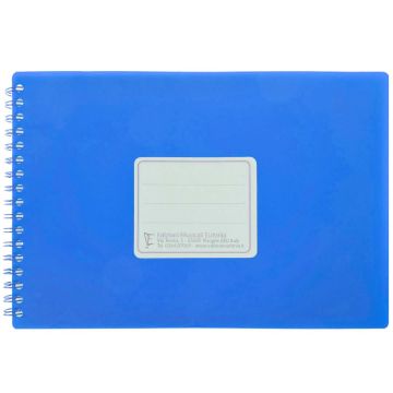 Libretto banda Eufonia 18 buste 172gr 22,5x15cm azzurro