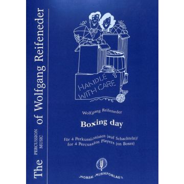 Boxing Day Wolfgang Reifeneder Book 4 Percussion