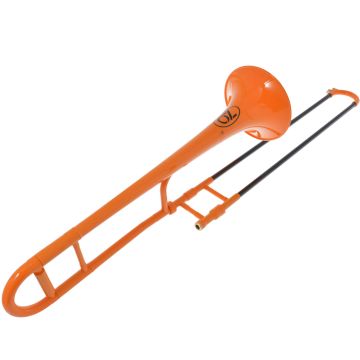 Trombone Tenore ZO con borsa e bocchino in plastica arancio