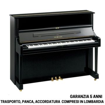 YAMAHA U1H RICONDIZIONATO CERTIFICATO YPS NERO LUCIDO 2131068