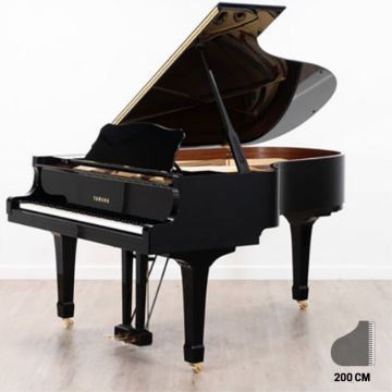 PIANOFORTE CODA RIGENERATO YAMAHA C5 NERO M.3170723