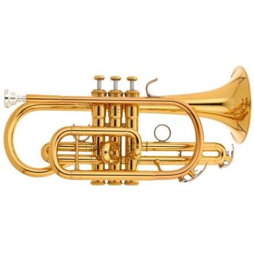 Cornetta Yamaha YCR6335II laccata sib con astuccio e bocchino