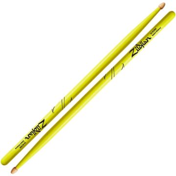 Bacchette Zildjian Z5AACDGY-5A Acorn Neon Yellow Punta Legno