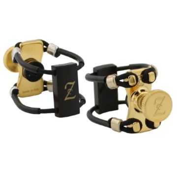 Legatura Sax Alto Zac Ligature ZL-6216NX gold/wood