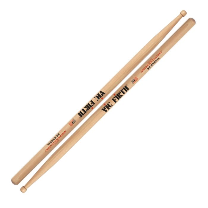 Bacchette Vic Firth American Classic 5B Hickory Punta Legno Barrel