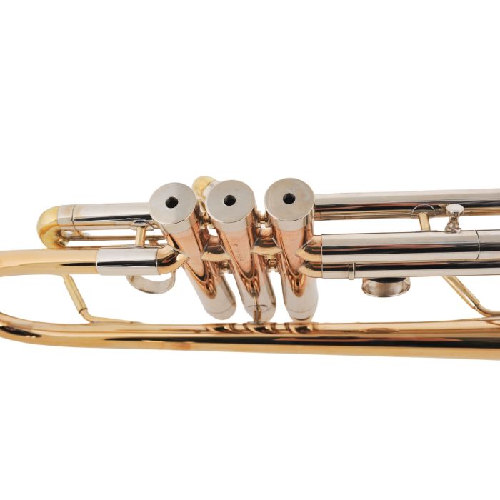 Tromba Sib Adams A4 0,45mm L gold brass brushed gold lacquered