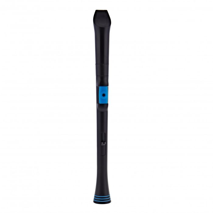 Flauto Dolce soprano Nuvo black/blue diteggiatura tedesca