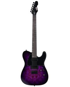 Chitarra Elettrica ESP LTD TE 200DX purple burst